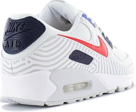 Nike Air Max 90 - Euro Tour - Heren Sneakers Sport Schoenen Wit CW7574-100  - Maat EU | bol.com