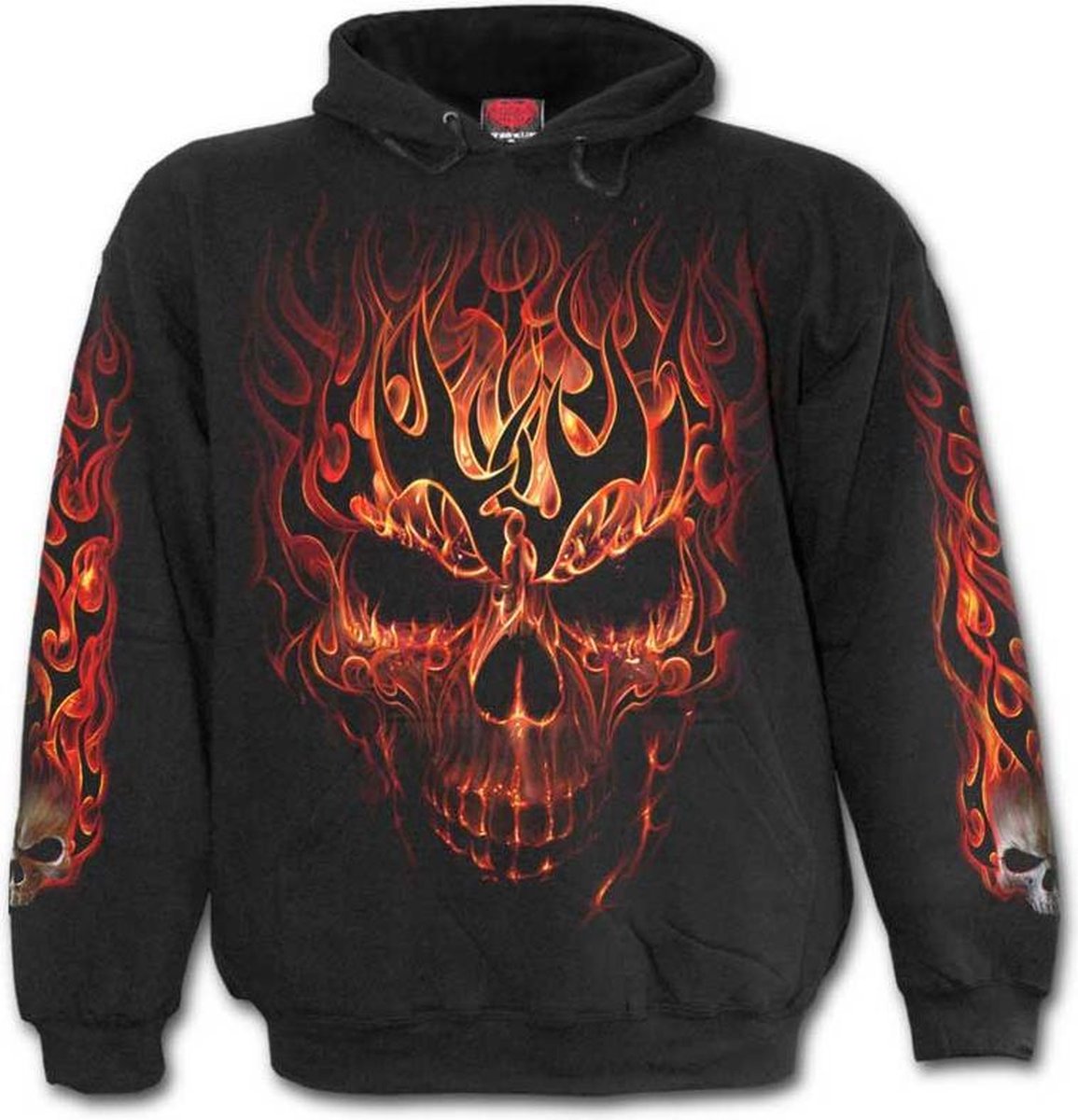 Spiral - SKULL BLAST Kinder hoodie/trui - XS - Zwart