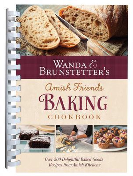Wanda E. Brunstetter's Amish Friends Baking Cookbook - cover