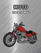 Moto Livre de Coloriage