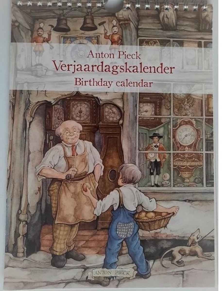 Anton Pieck Verjaardagskalender - Klokkenmaker - kalender