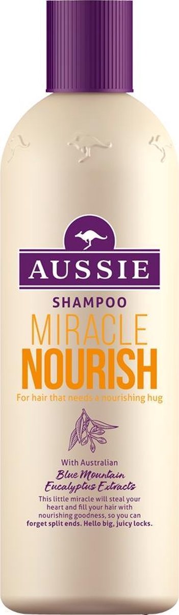 Aussie Miracle Nourish Unisex Voor consument Shampoo 300 ml