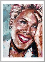 Poster - P!nk Painting - 71 X 51 Cm - Multicolor