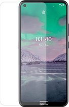 Azuri tempered glass FG - transparent - voor Nokia 3.4/5.4