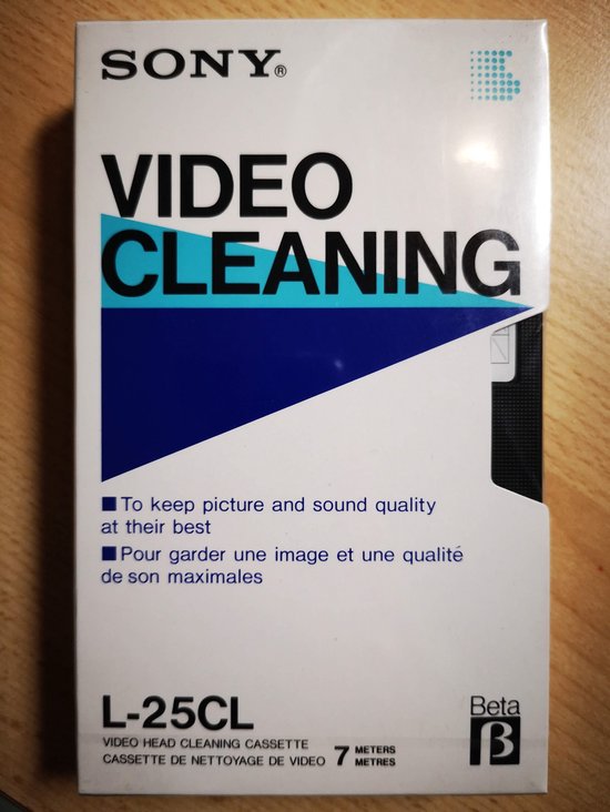 Sony Videohead Cleaning Cassette