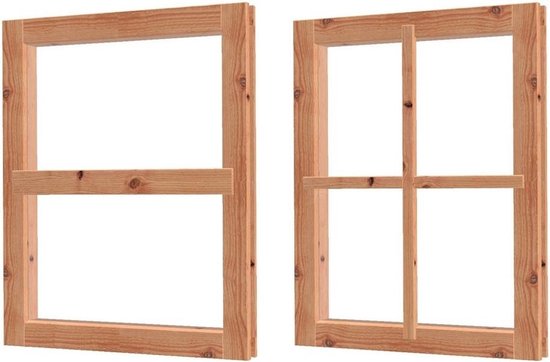 Fenêtre fixe Douglas avec cadre et simple vitrage | bol.com