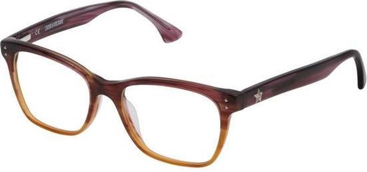 Ladies'Spectacle frame Zadig & Voltaire VZV091V510ACL Brown (ø 51 mm)