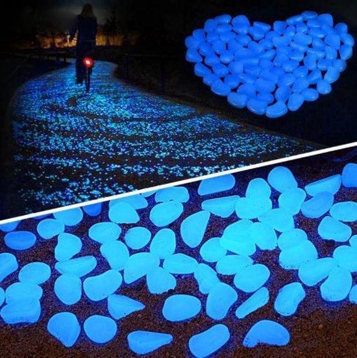 Glow In The Dark Stenen Decoratie Stenen Pebbles Aquarium