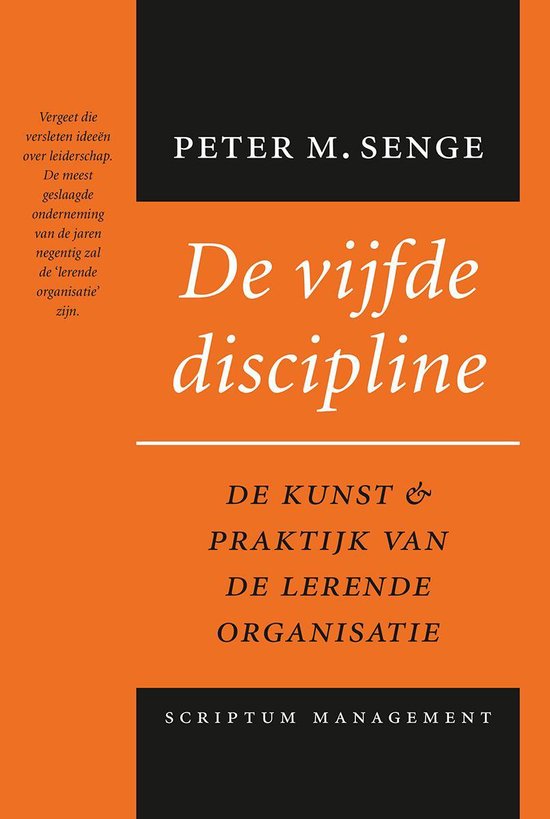 Cover van het boek 'De vijfde discipline / druk 1' van Peter M. Senge