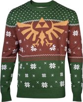 Difuzed Zelda Kersttrui Golden Hyrule Maat XL - Groen - Carnavalskleding