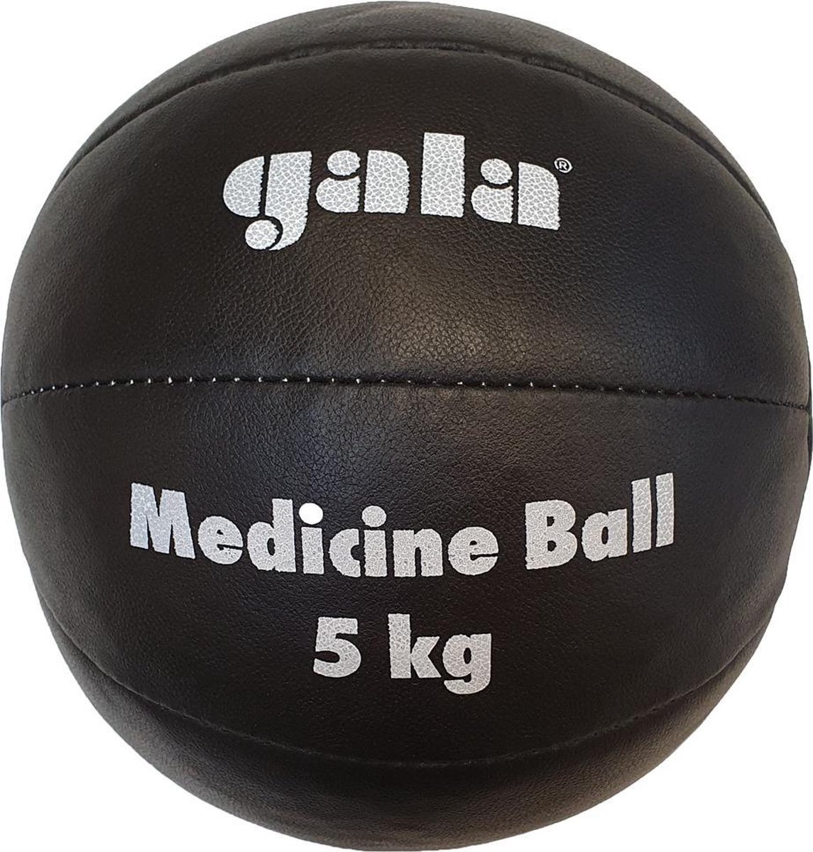Gala Medicine Ball - Medicijn bal - 5 kg - Zwart Leer