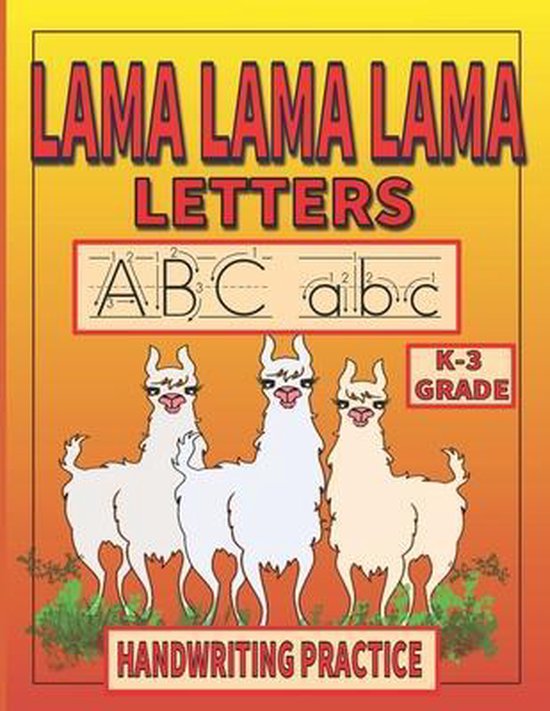 Lama Lama Lama Letters - cover