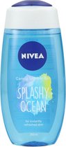 Nivea Caring Showergel / Douchegel – Splashy Ocean 6 x 250 ML