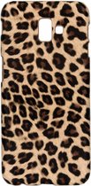 Luipaard Design Backcover Samsung Galaxy J6 Plus hoesje - Bruin