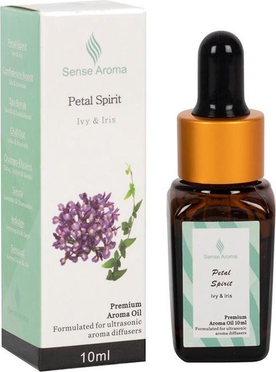 Sense Aroma Petal Spirit ivy and iris fragrance oil geurolie