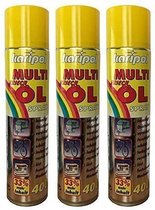 2 x 400 ml karipol multi creep oliespray, oliespray, fietsolie, fijnmechanica olie, naaimachine olie