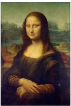 Diamond Painting 30 x 20 cm - Mona Lisa - vierkante steentjes pakket volledig - volwassenen - hobby creatief