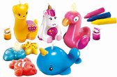 Clementoni Dierenkaarsen Crea Idea Meisjes Paraffine 7-delig