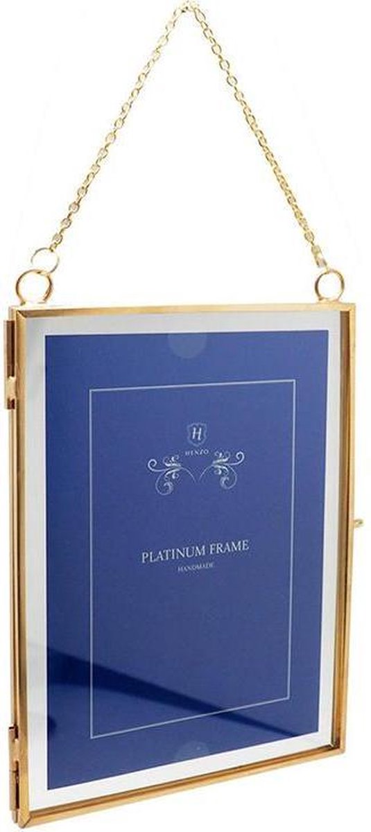 Henzo Fotolijst - Henzo - Platinum Vintage - Fotomaat 15x20 cm - Goud
