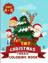 christmas trees coloring book