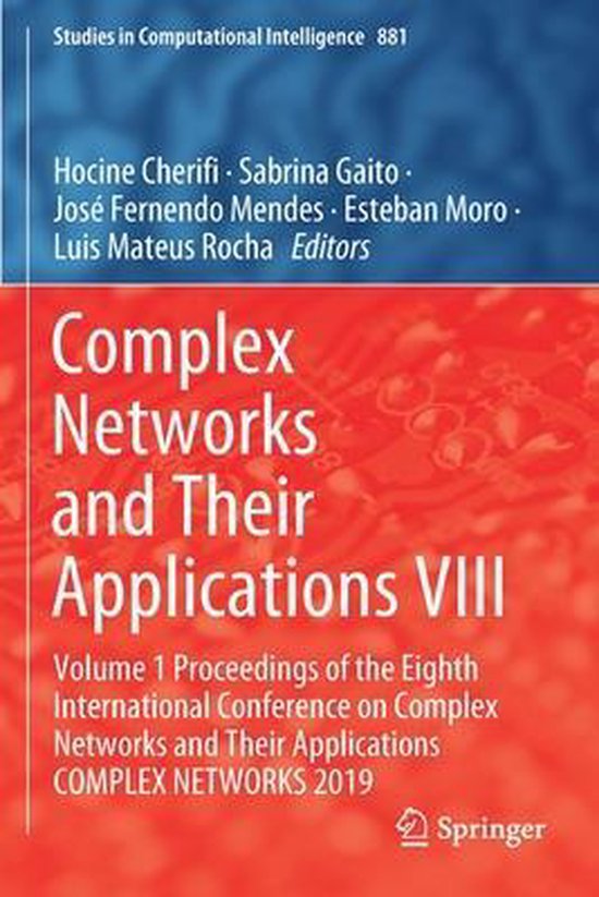 Complex Networks and Their Applications VIII - cover