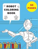 Robot Coloring Book: