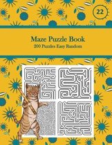 Maze Puzzle Book, 200 Puzzles Easy Random, 22