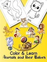Color & Learn Animals and Their Babies