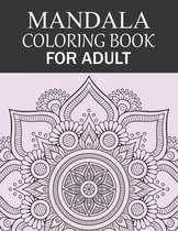 Mandala Coloring Book For Adult