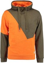 HOODIE ANDREAS KHAKI/ORANGE - L HAILYS