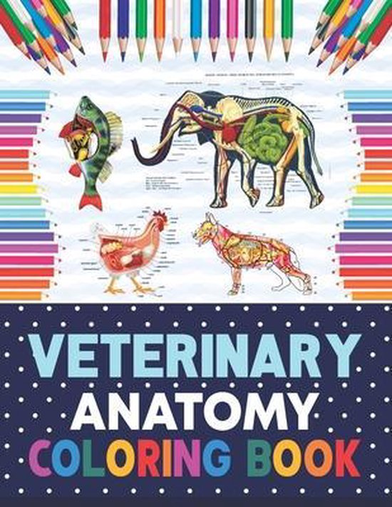 Veterinary Anatomy Coloring Book 9798570048768 Donnaniczell