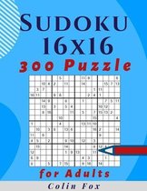 16 x 16 Sudoku Puzzle Book For Adults