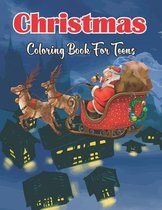 Christmas Coloring Book For Teens