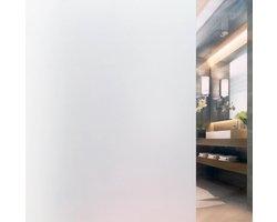 Simple Fix Raamfolie - 90 x 300cm - Zonwerend - Anti Inkijk - Statisch - Plakfolie Zelfklevend en Isolerend - HR++ folie - Melkglas
