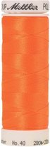 AMANN POLYSHEEN GAREN, NEON-ORANJE, 200M, Col. 1106, PER KLOSJE.