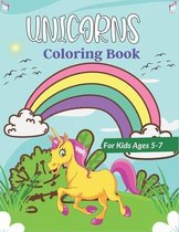 UNICORNS Coloring Book For Kids Ages 5-7