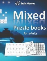 Mixed puzzle books for adults