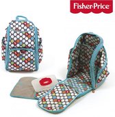 Fisher-Price luiertas rugtas - uitklapbaar voor verschonen baby - 29,5x14x42,5 cm