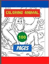 100 Coloring Animal Pages