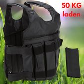 Gewichtsvest - Weight Vest - Fitness - Calisthenics - Hardlopen - Crossfit - 50KG laden