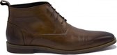 GENTS | Schoenen Heren | Nette Veterschoen halfhoog mahonie Maat 46