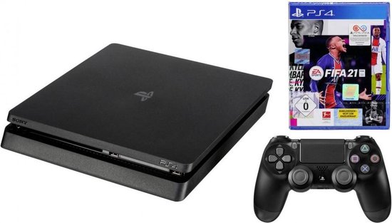 Sony Playstation 4 Slim 500GB zwart incl. FIFA 21 | bol.com
