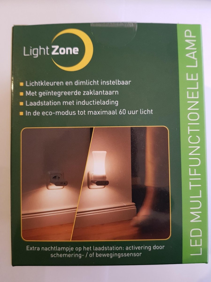 Multifunctionele LED lamp Cilinder - Nachtlamp - zaklamp - Bewegingssensor  -... | bol.com
