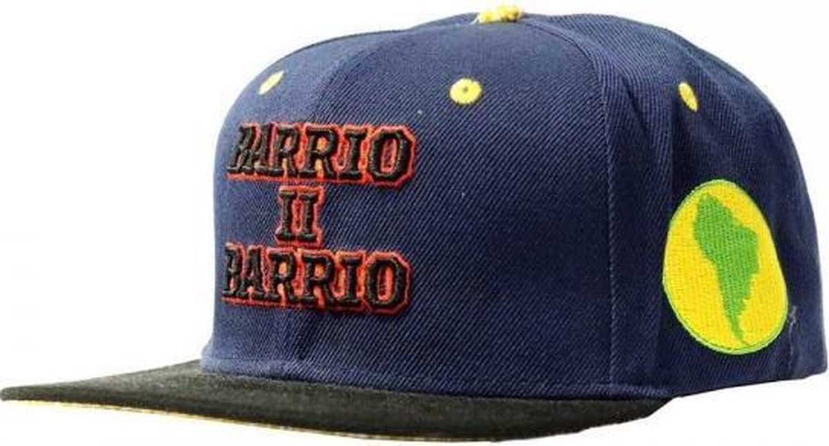 Lauren Rose - Barrio 2 Barrio Snapback - Pet - Navy Blauw - One Size - Rock your Roots