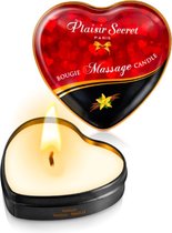 5 massage-kaarsen VANILLE - PLAISIR SECRET