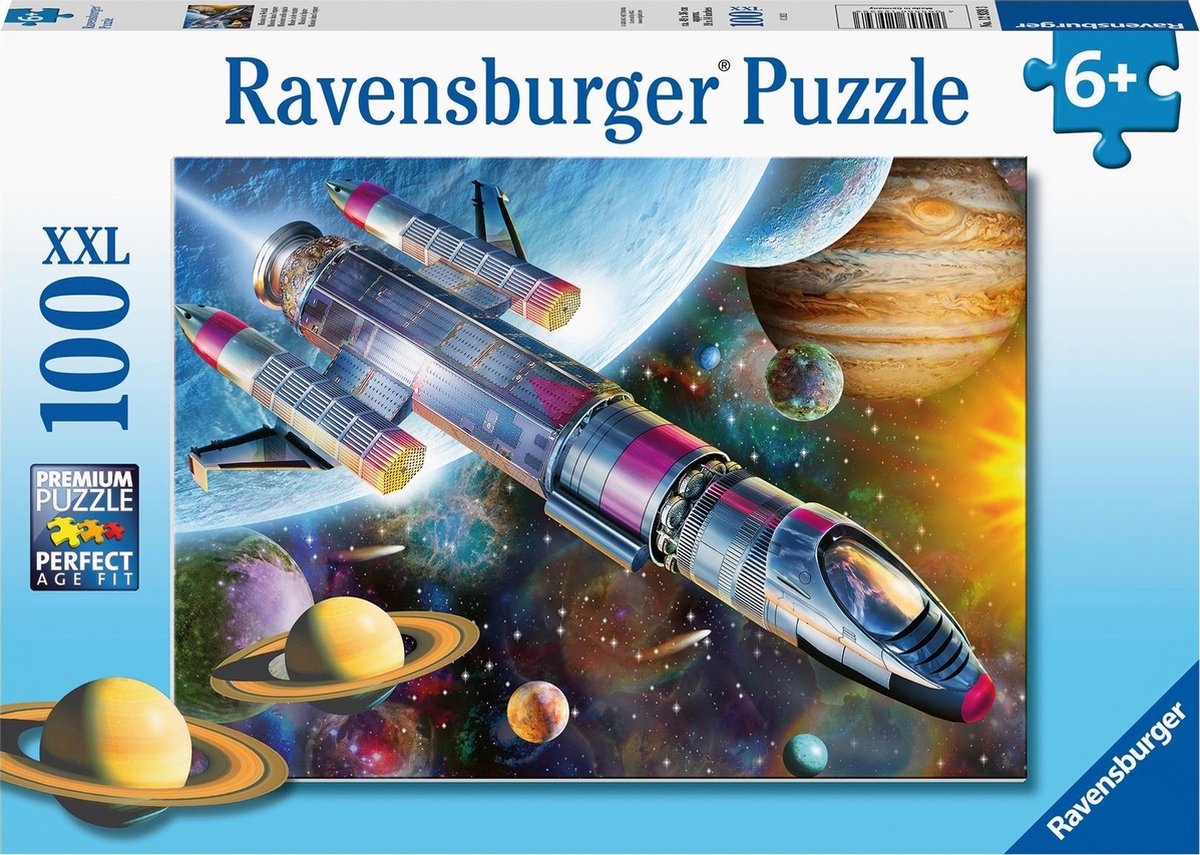 Puzzel 100 p XXL - Missie in de ruimte