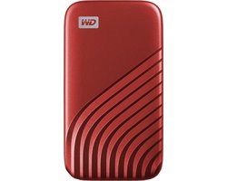 Western Digital My Passport SSD - Externe SSD - 1 TB Rood