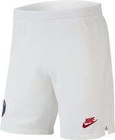 Nike - Paris Saint-Germain 3e voetbalshort - Vaporknit - 2019/20 - Wit - Maat XL