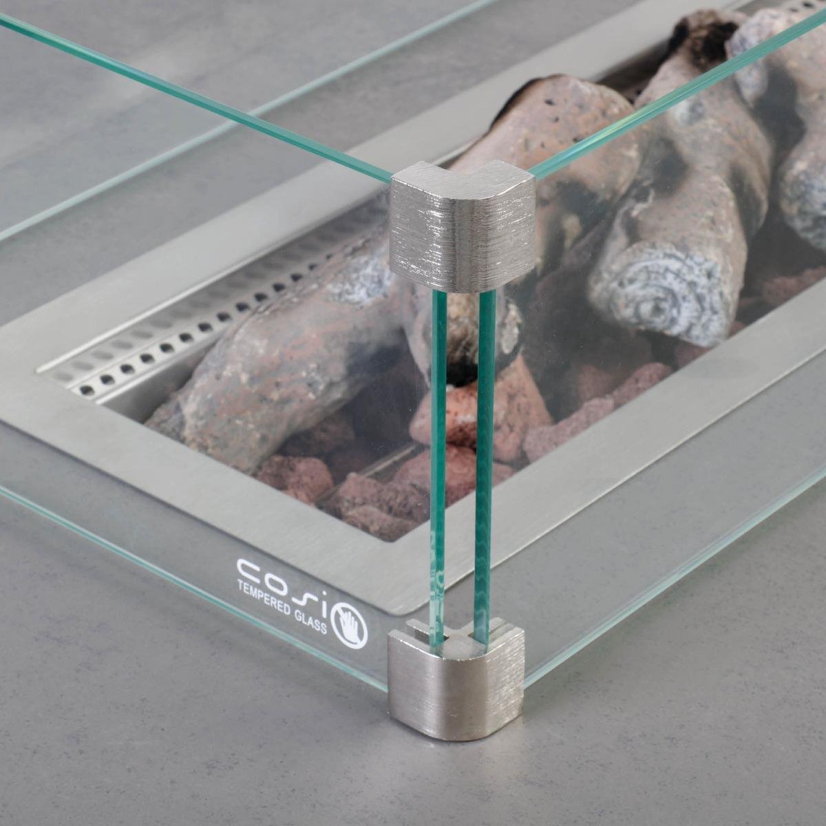 Cosi Cosiloft 120 - Fire Table - White with Grey