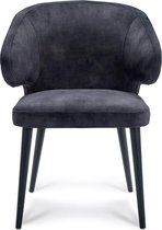 Happy Chairs – Armstoel Feliciano – Velvet Antraciet